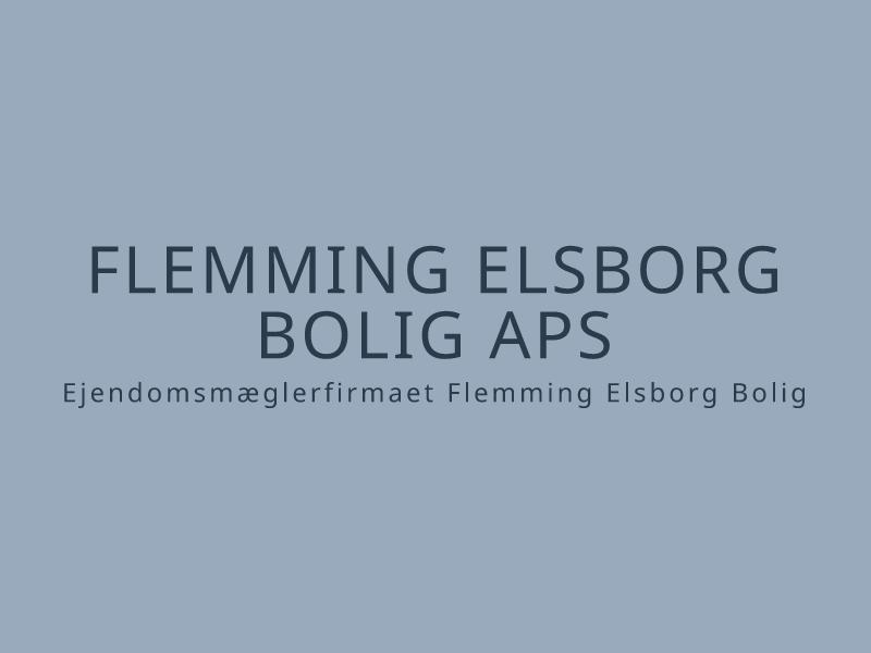 FLEMMING ELSBORG BOLIG ApS logo